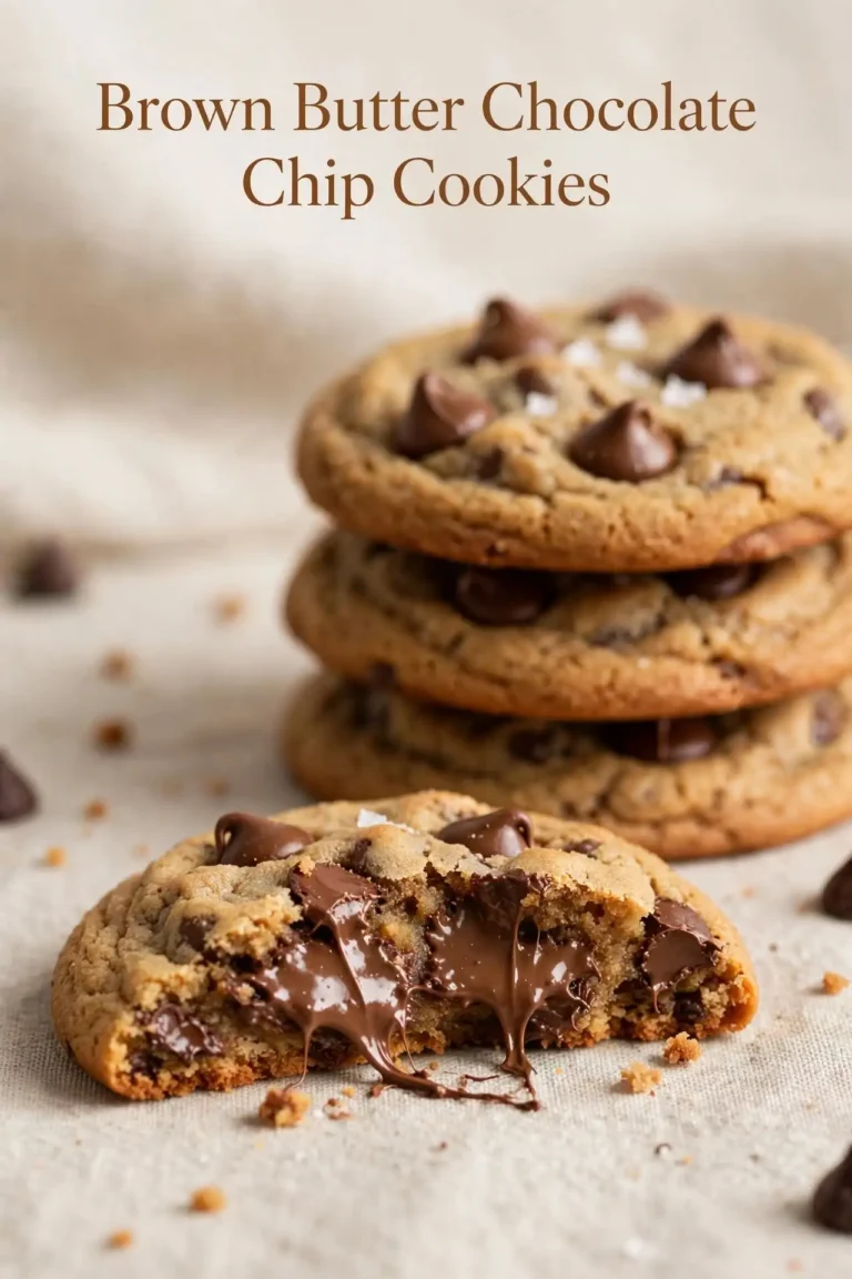 Brown Butter Chocolate Chip Cookies full recipe